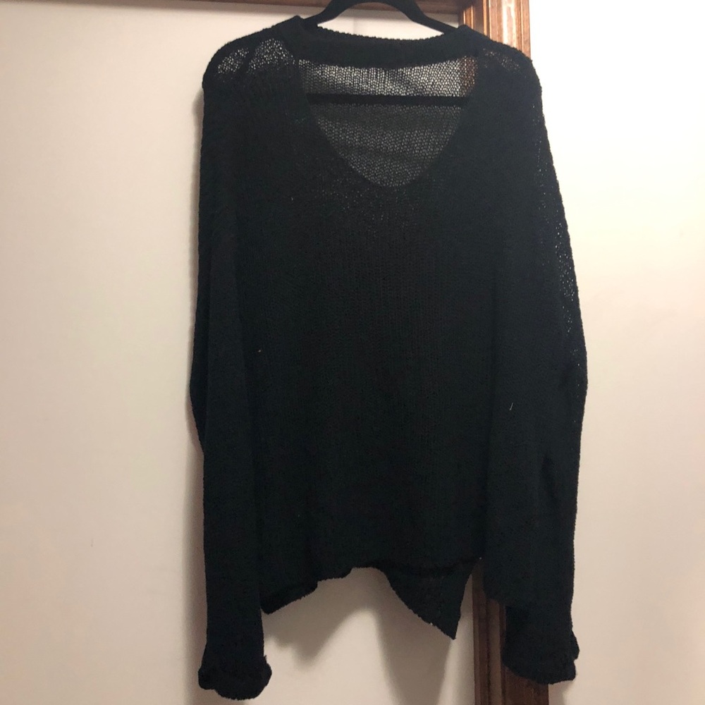 Black Choker sweater